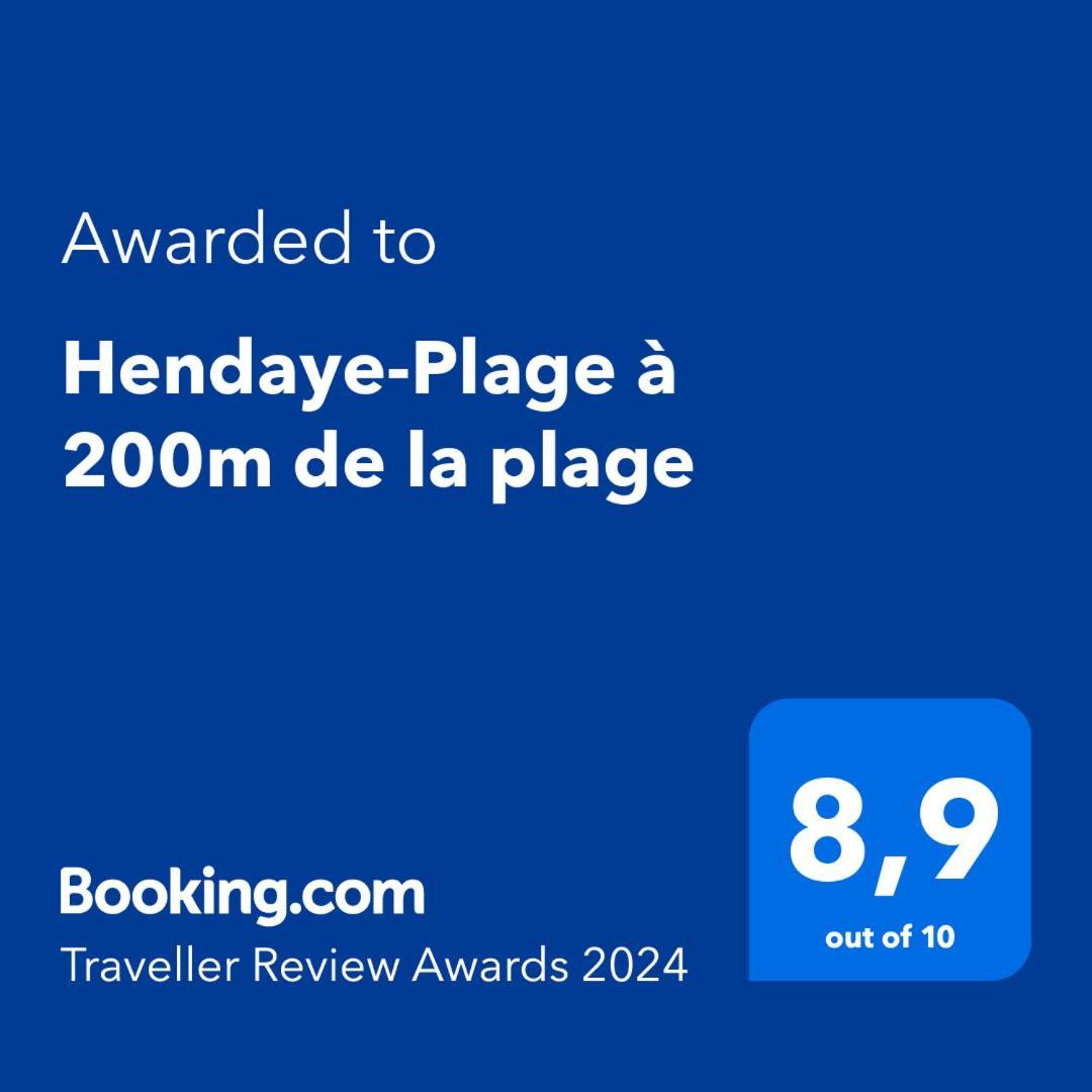 Апартаменти Hendaye-Plage A 200M De La Plage Екстер'єр фото